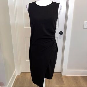 Robert Rodriguez Black Asymmetrical Dress